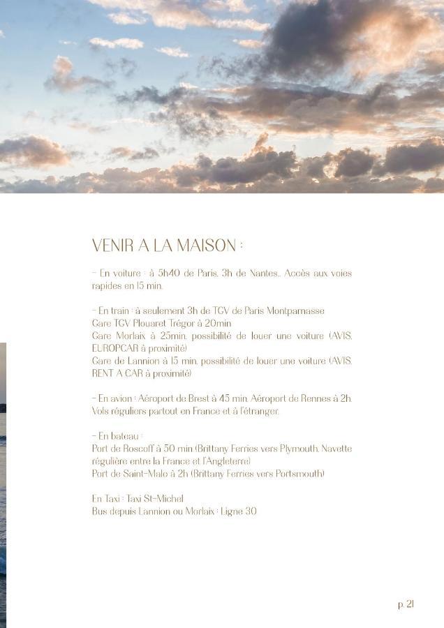 Maison Sterna : Maison Familiale En Bord De Mer Kerouguel المظهر الخارجي الصورة